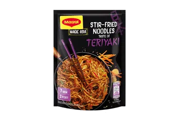 Greitai paruošiami makaronai MAGGI teriyaki padažo skonio, 130 g