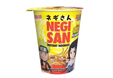 Greitai paruošiami makaronai NEGISAN CHICKEN TERIYAKI, 65 g