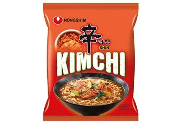 Greitai paruošiami makaronai NONGSHIM KIMCHI, 120 g
