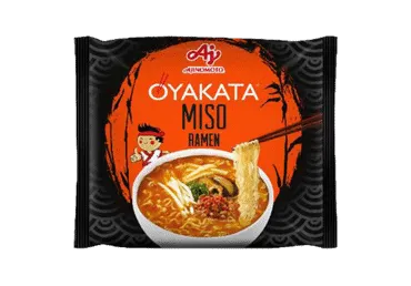 Greitai paruošiami makaronai su sojų miso sk.padažu OYAKATA, 89 g