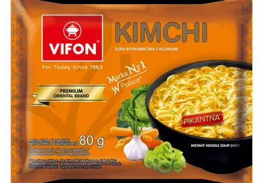 Greitai paruošiami makaronai VIFON KIMCHI, 80 g