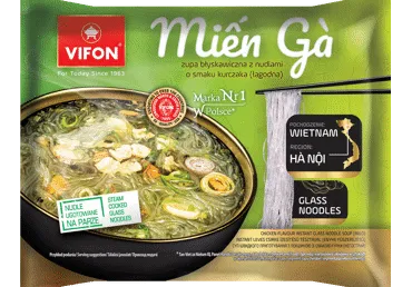 Greitai paruošiami makaronai VIFON, vištienos skonio, 58 g