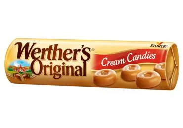 Grietininiai ledinukai WERTHER'S ORIGINAL, 50 g