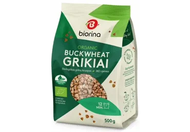 Ekologiški grikiai BIORINA, 500 g