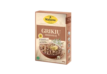 Grikių dribsniai MALSENA, 3 min., 400 g