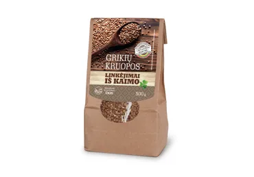 Grikių kruopos LINKĖJIMAI IŠ KAIMO, 500 g