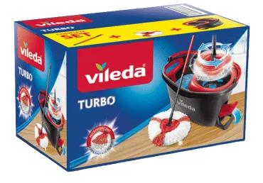Grindų valymo rinkinys TURBO CLEANING, 1 vnt.