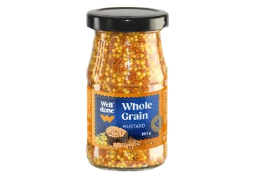 Grūdėtosios garstyčios WELL DONE, 180 g