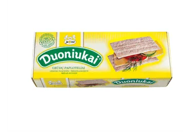 Grūdų paplotėliai DUONIUKAI JAVINĖ, 200 g