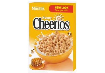 Grūdų žiedeliai su medumi NESTLE HONEY CHEERIOS, 375 g