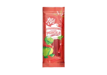 Želejas konfektes MIO&RIO Strawberry Pencils 150g