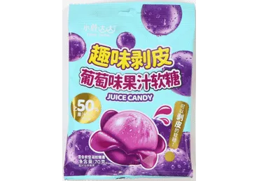 Želejas konfektes vīnogu DEER DADA 70g