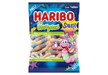Guminukai HARIBO RAUPIES, 160 g