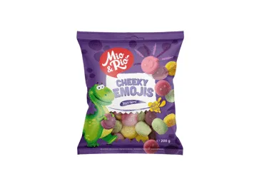 Želejas konfektes MIO&RIO Emoji 200g