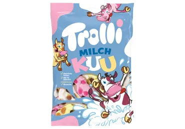Guminukai TROLLI MILCH KUH (karvytės), 200 g