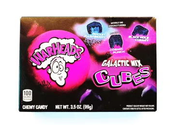 Guminukai WARHEADS GALACTIC CUBES, 99 g