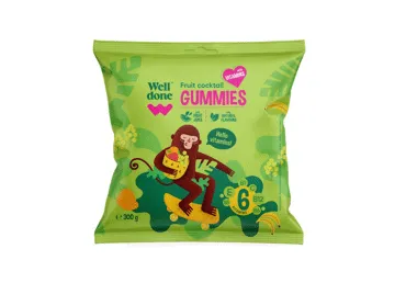 Augļu kokteilis ar vitamīniem WELL DONE 300g