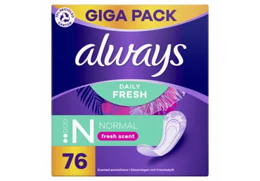 Higieniniai įklotai ALWAYS Normal, Fresh Scent, 76 vnt.