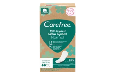 Higieniniai įklotai CAREFREE ORGANIC COTTON, 30 vnt.