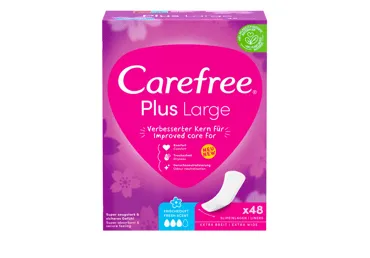 Higieniniai įklotai CAREFREE PLUS LARGE FRESH, 48 vnt., 48 vnt.