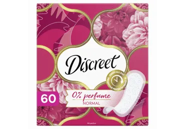 Higieniniai įklotai DISCREET NORMAL, 60 vnt.