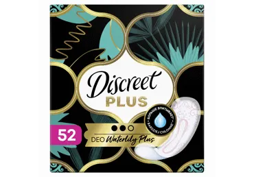 Higieniniai įklotai DISCREET Waterlily Plus, 52vnt