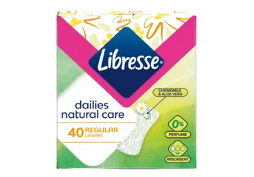 Higieniniai įklotai LIBRESSE NATURAL NORMAL, 40 vnt.