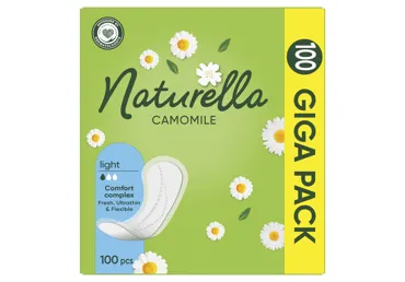 Higieniniai įklotai NATURELLA Camomile Light, 100 vnt.