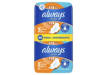 Higieniniai paketai ALWAYS Ultra Normal Plus, S1, 20 vnt.