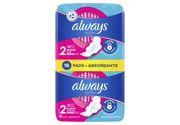 Higieniniai paketai ALWAYS Ultra Super Plus, S2, 16 vnt.