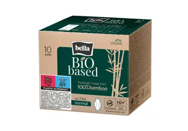 Higieniniai paketai BELLA BIO BASED ULTRA THIN NORMAL, 10 vnt.