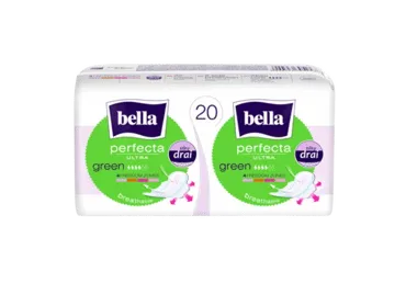 Higieniniai paketai BELLA PERFECTA ULTRA GREEN, 20 vnt.