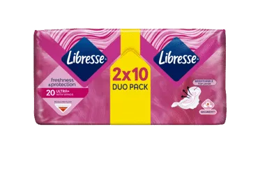 Higieniniai paketai LIBRESSE Natural, Normal, 20 vnt.