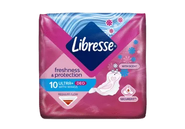 Higieniniai paketai LIBRESSE, Extra Night, 10 vnt