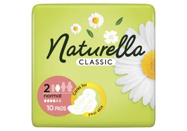 Higieniniai paketai NATURELLA Classic Normal, S2, 10 vnt.