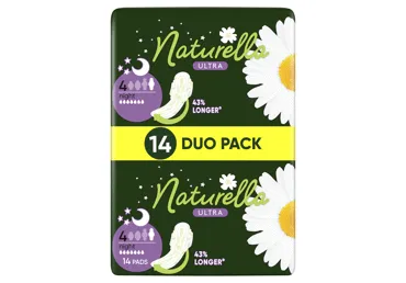 Higieniniai paketai NATURELLA Ultra Night, S4, 14 vnt.