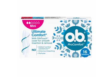 Higieniniai tamponai O.B. PRO COMFORT MINI, 16 vnt.
