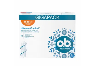 Higieniniai tamponai O.B. PRO COMFORT SUPER, 54 vnt.