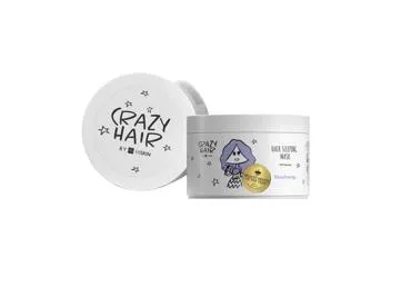 HISKIN Crazy Hair Atkuriamoji plaukų kaukė su mėlynių aromatu, 300 ml