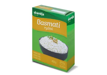 Ilgagrūdžiai BASMATI ryžiai SKANĖJA, 400 g