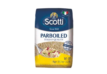 Ilgagrūdžiai plikyti ryžiai RISO SCOTTI PARBOILED, 1 kg