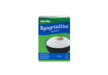 Ryžiai SKANĖJA, ilgagrūdžiai, 4 x 125 g