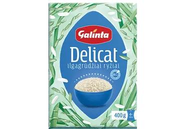 Ilgagrūdžiai SVEIKUOLIŲ ryžiai(4x100 g)"Galinta", 400 g