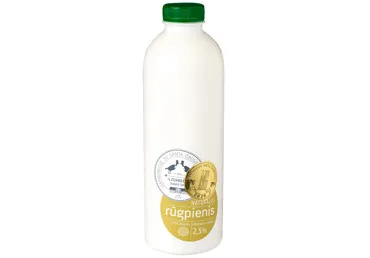 ILZENBERGO DVARO rūgpienis, 2,5 % rieb., 1 l
