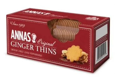 Imbieriniai sausainiai ANNA'S, 150 g