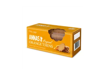 Imbieriniai sausainiai ANNA'S, apelsinų skonio, 150 g