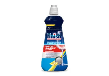 Indaplovių skalavimo skystis FINISH RINSE AID MAX LEMON, 400 ml