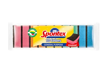 Indų kempinėlės SPONTEX (10 vnt.), 10 vnt.