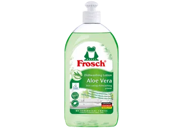Indų ploviklis FROSCH ALOE VERA su alavijais, 500 ml