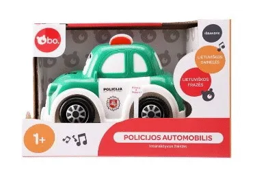 Interaktyvusis policijos automobilis BO, 1 vnt.